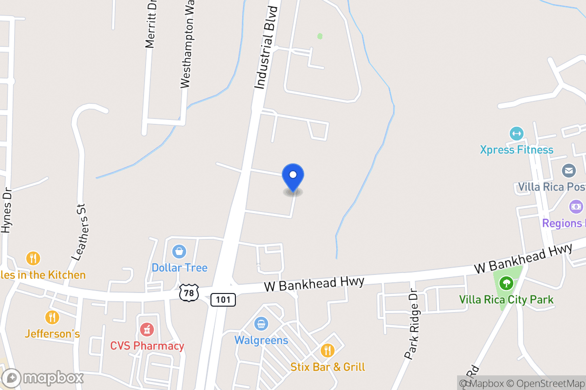 Map of 70 Industrial Blvd