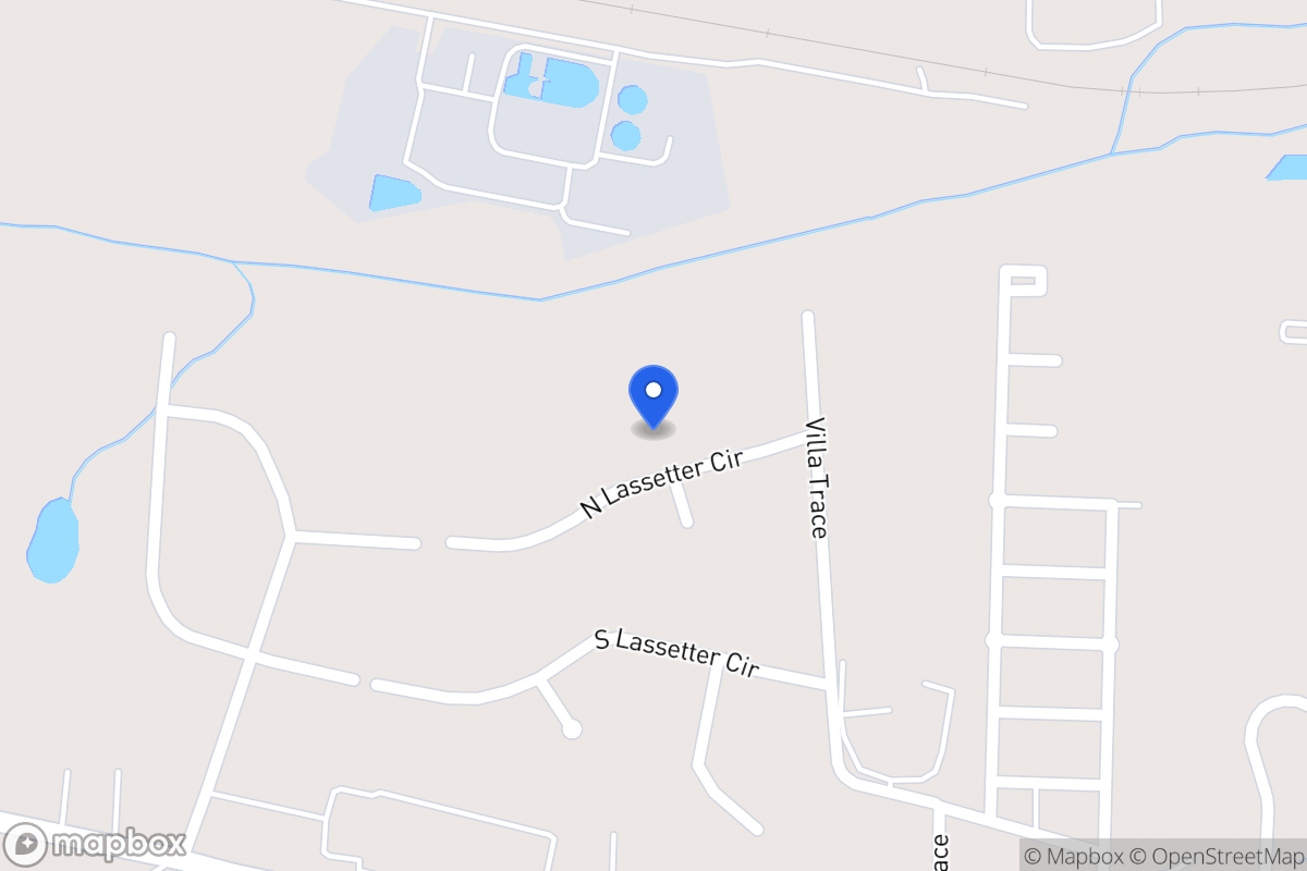 Map of 913 N Lassetter Cir