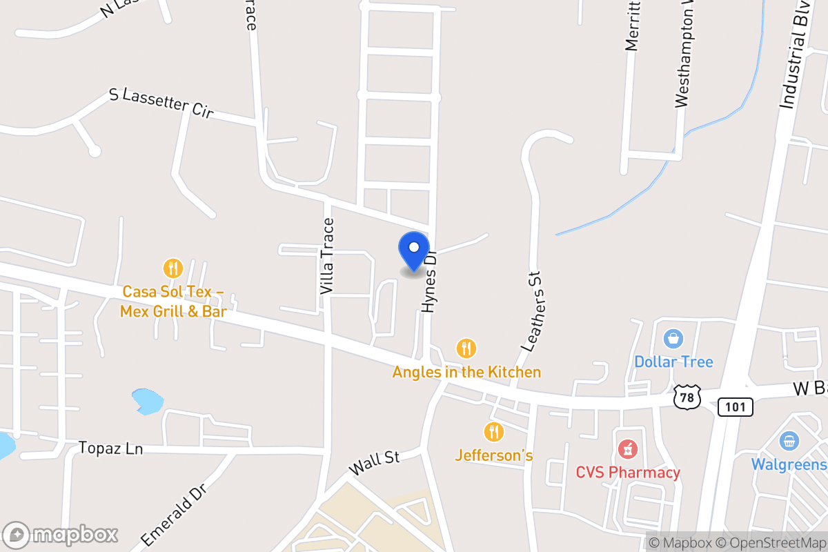 Map of 807 Bankhead Hwy