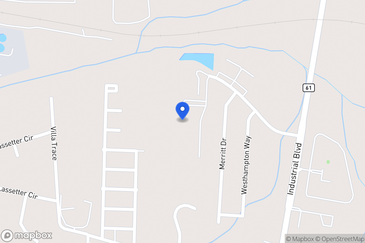 Map of 100 Leggett Dr