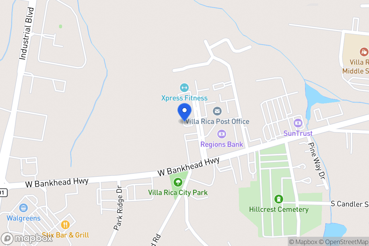 Map of 42 Community Square Blvd