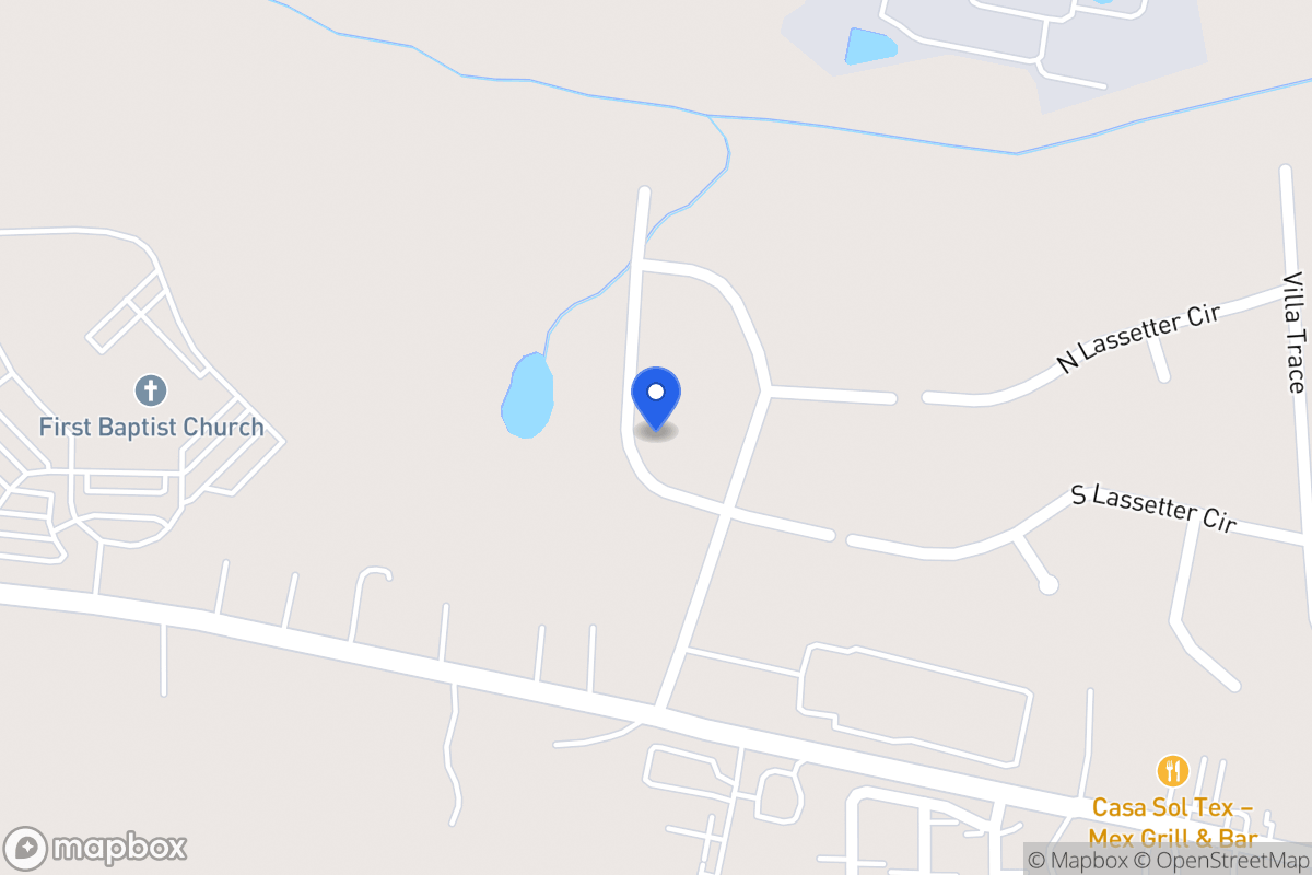 Map of 93 Melleray Ct