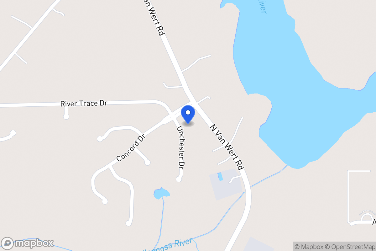 Map of 204 Winchester Dr
