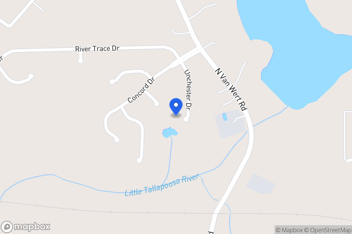 Map of 233 Winchester Dr