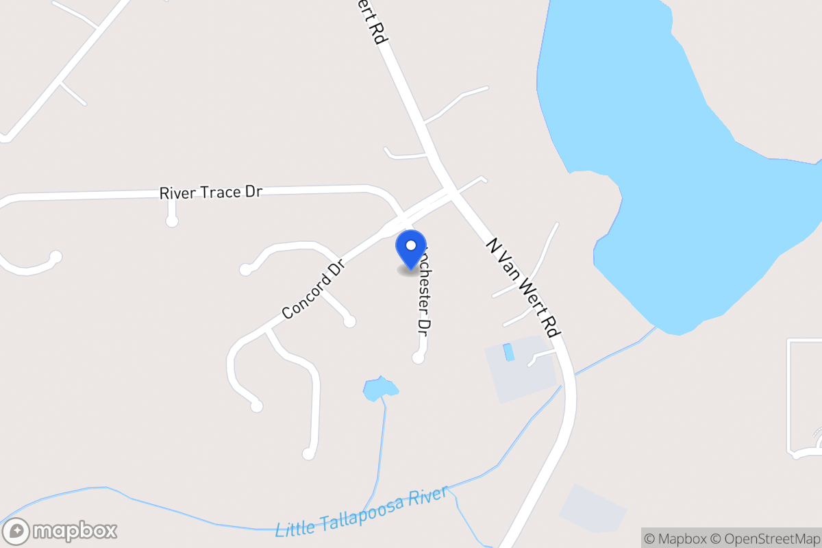 Map of 213 Winchester Dr