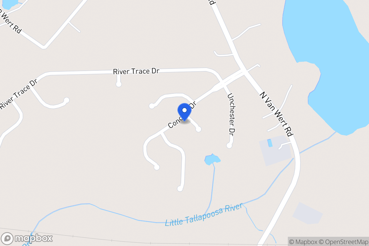 Map of 501 Weston Ct