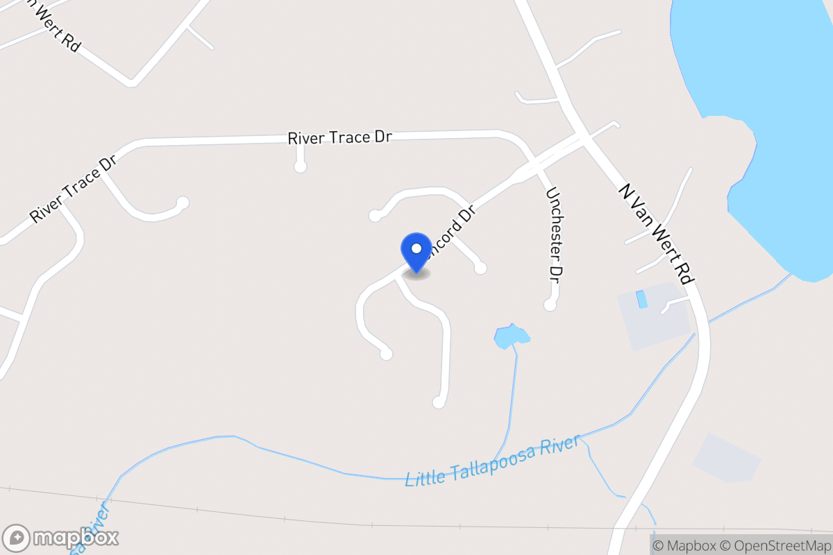 Map of 600 Sheffield Ct