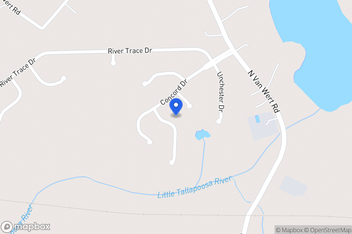 Map of 612 Sheffield Ct