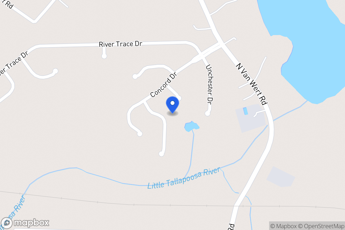Map of 616 Sheffield Ct