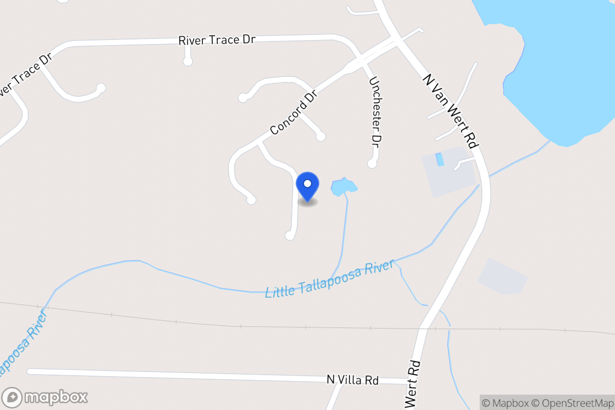 Map of 628 Sheffield Ct