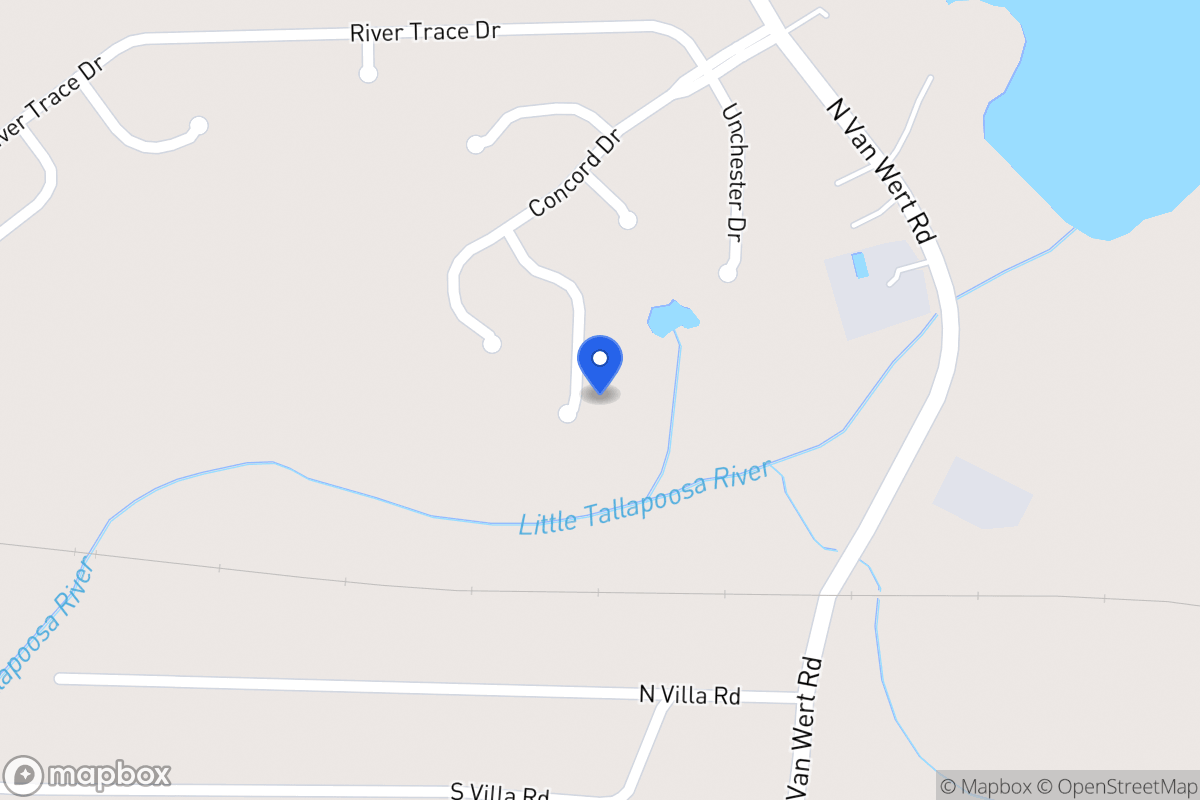 Map of 636 Sheffield Ct