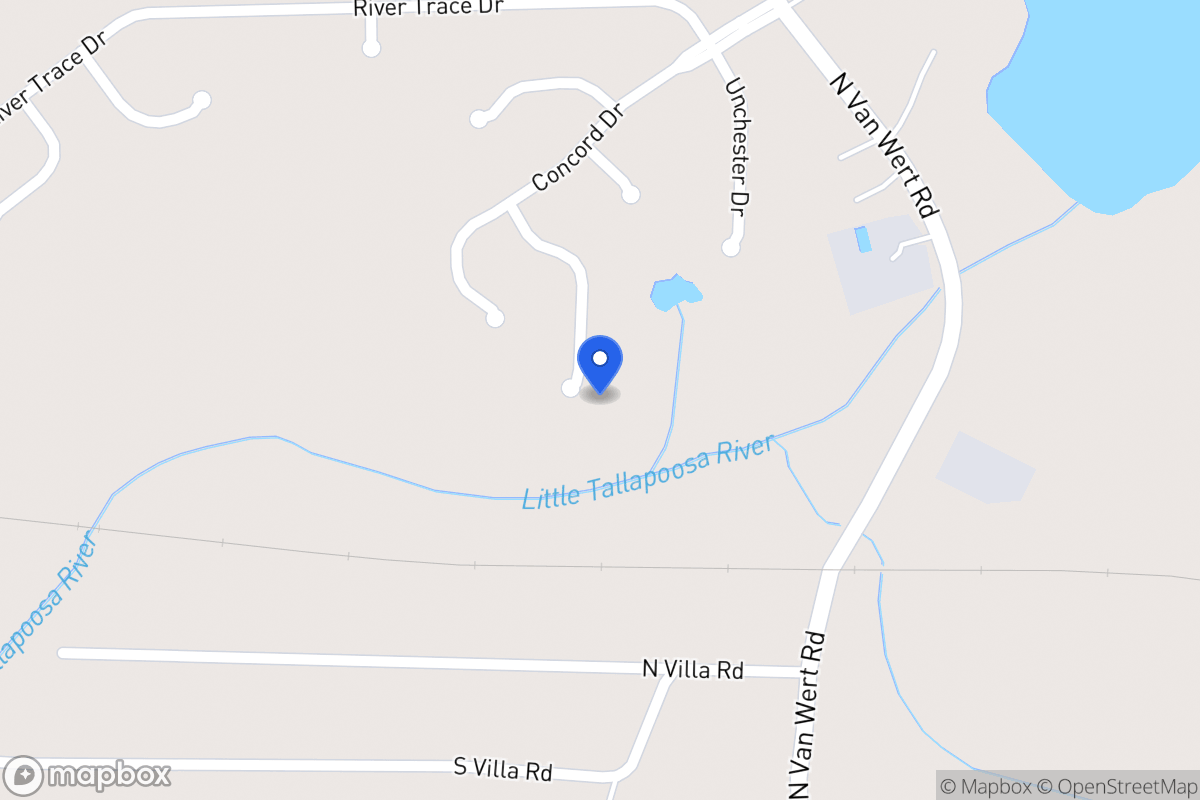 Map of 640 Sheffield Ct