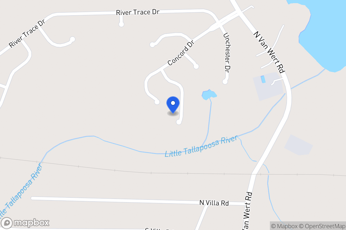Map of 635 Sheffield Ct