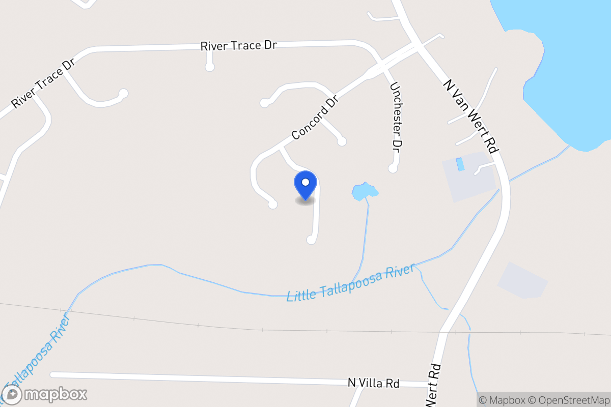 Map of 625 Sheffield Ct