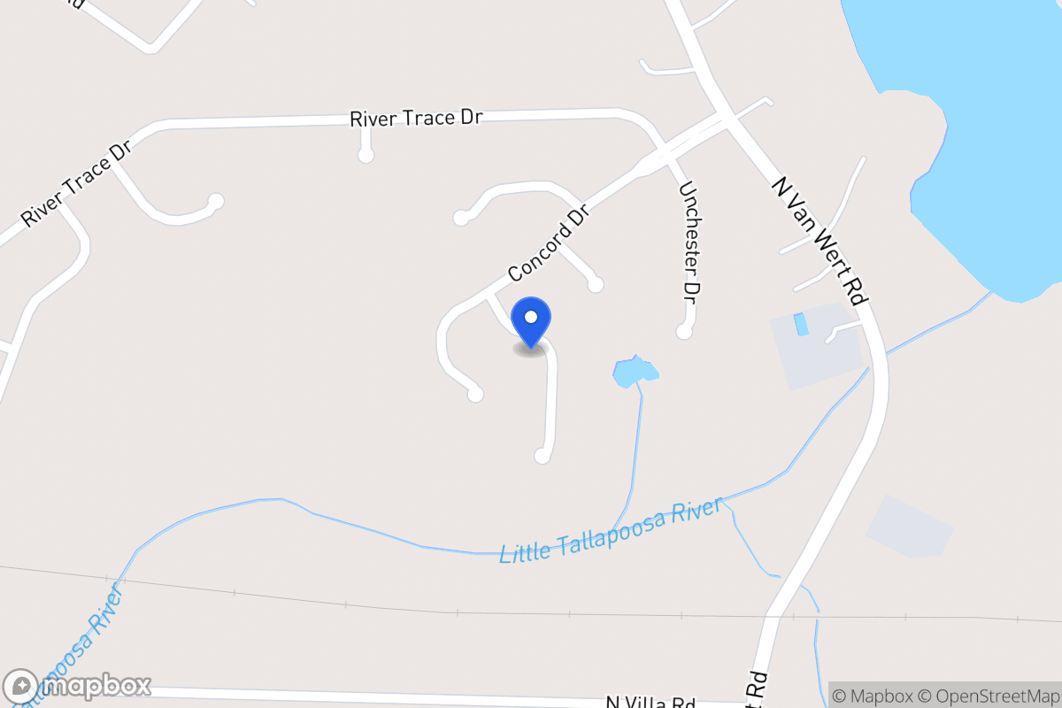 Map of 613 Sheffield Ct