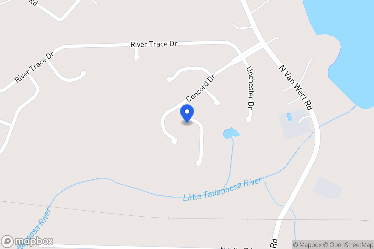Map of 609 Sheffield Ct