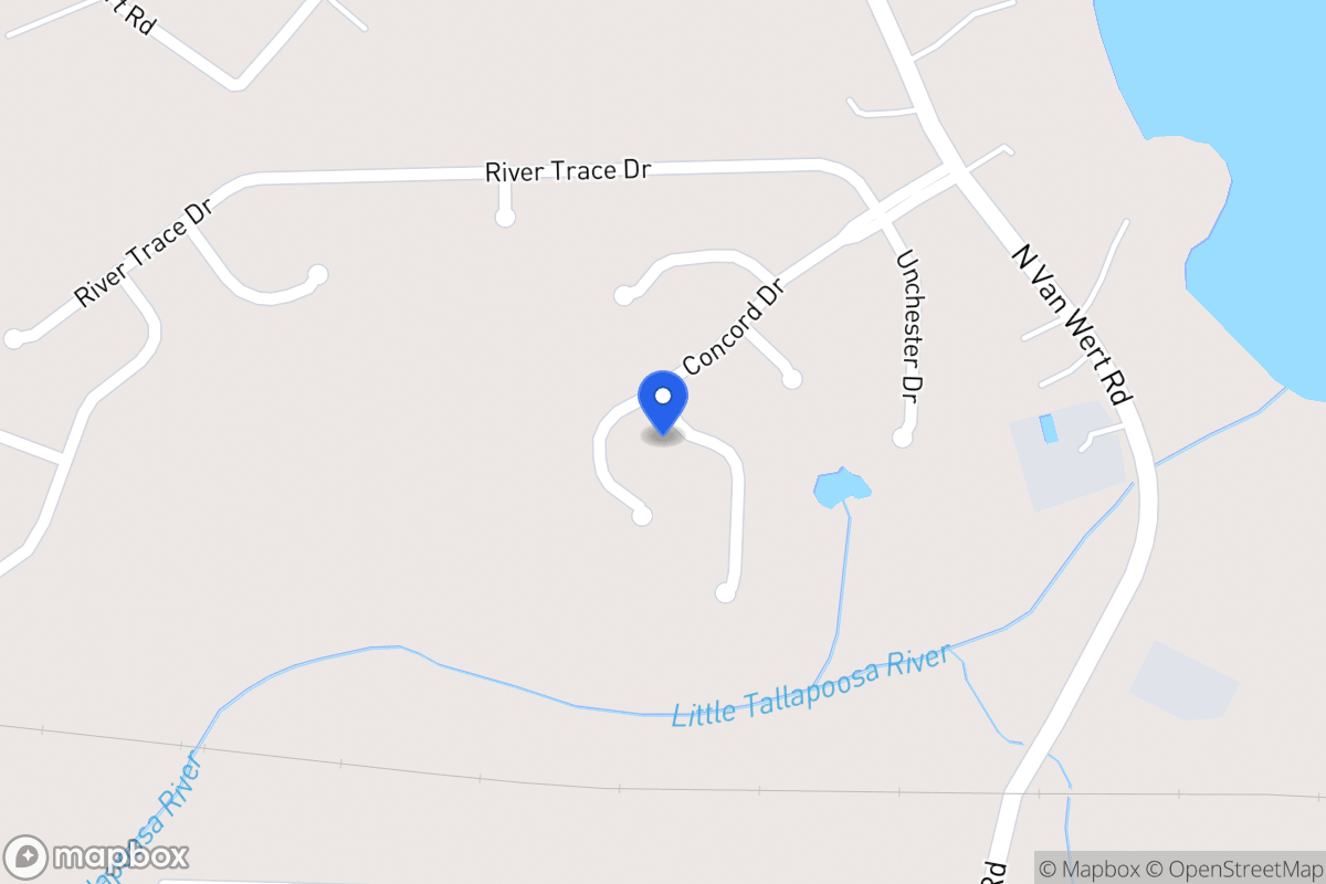 Map of 605 Sheffield Ct