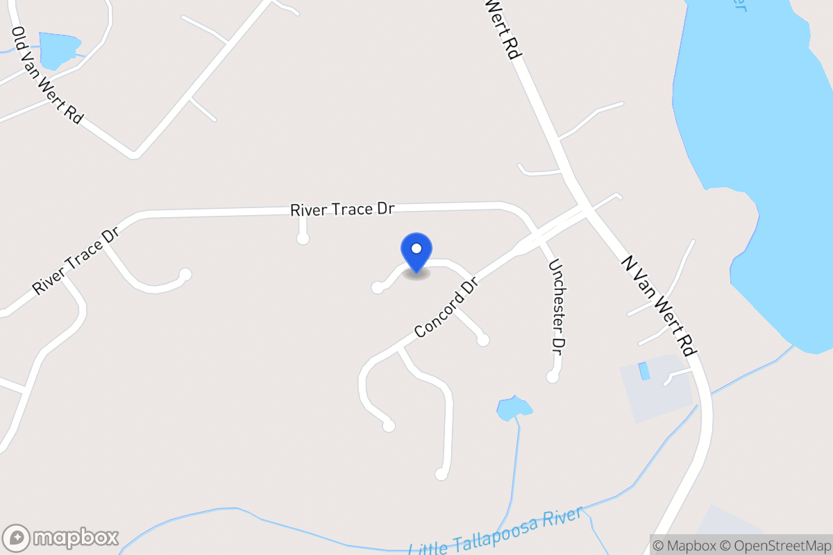 Map of 416 Remington Ct