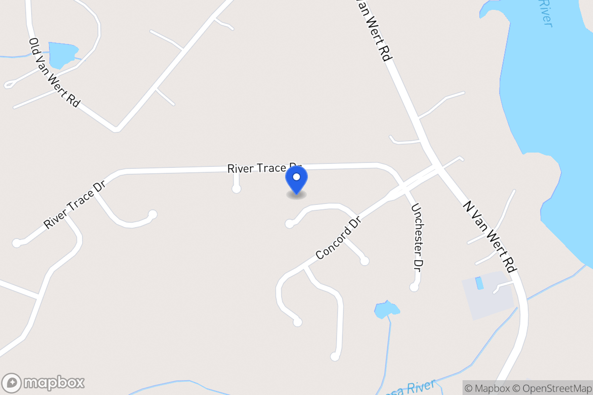 Map of 421 Remington Ct