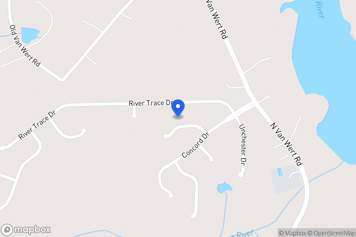 Map of 417 Remington Ct