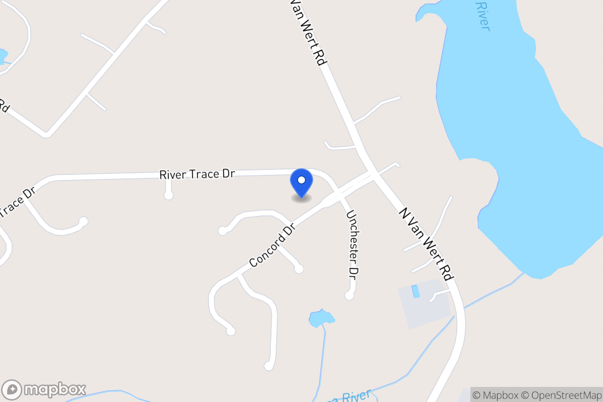 Map of 117 Concorde Dr