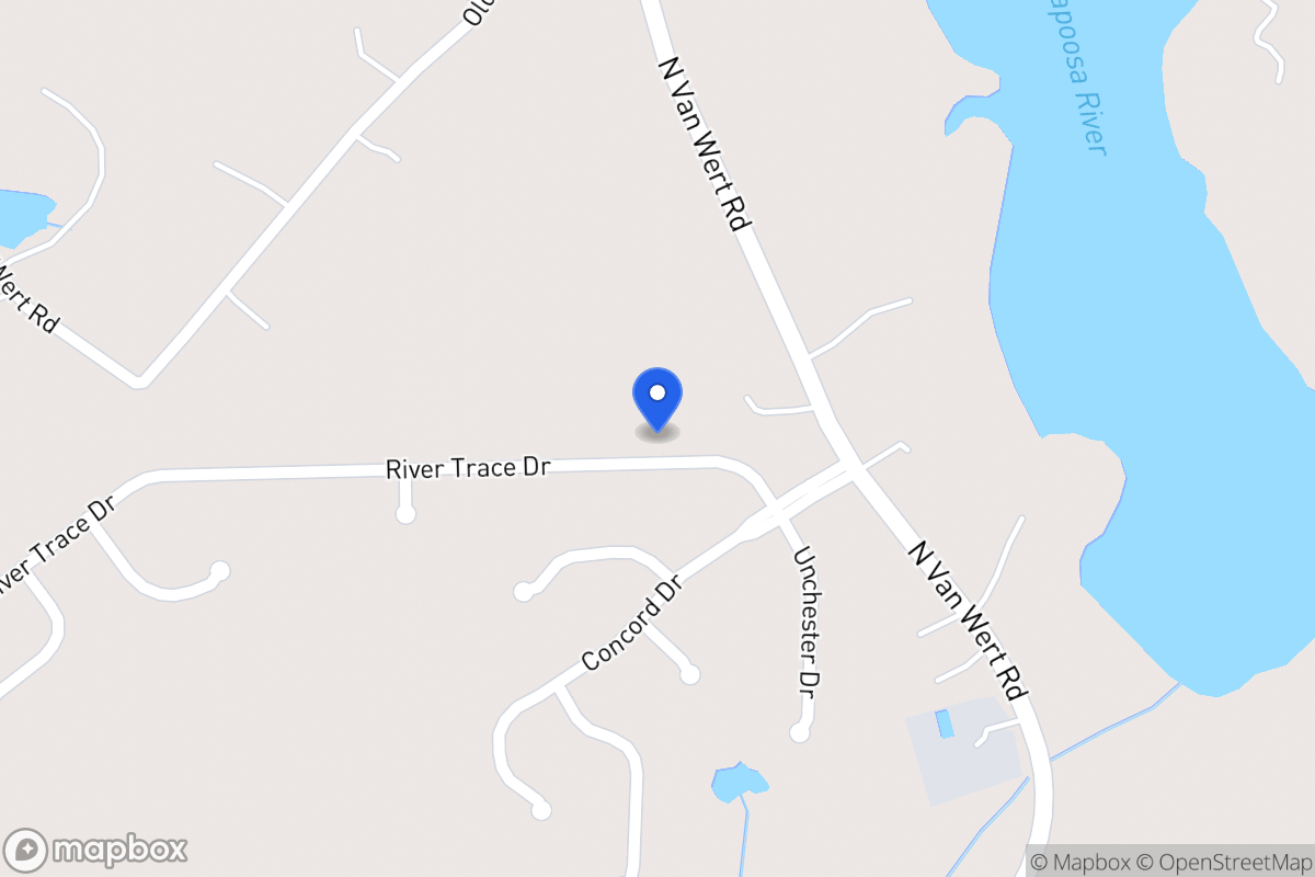Map of 321 River Trace Dr