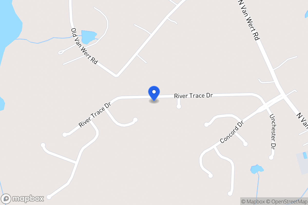 Map of 372 River Trace Dr