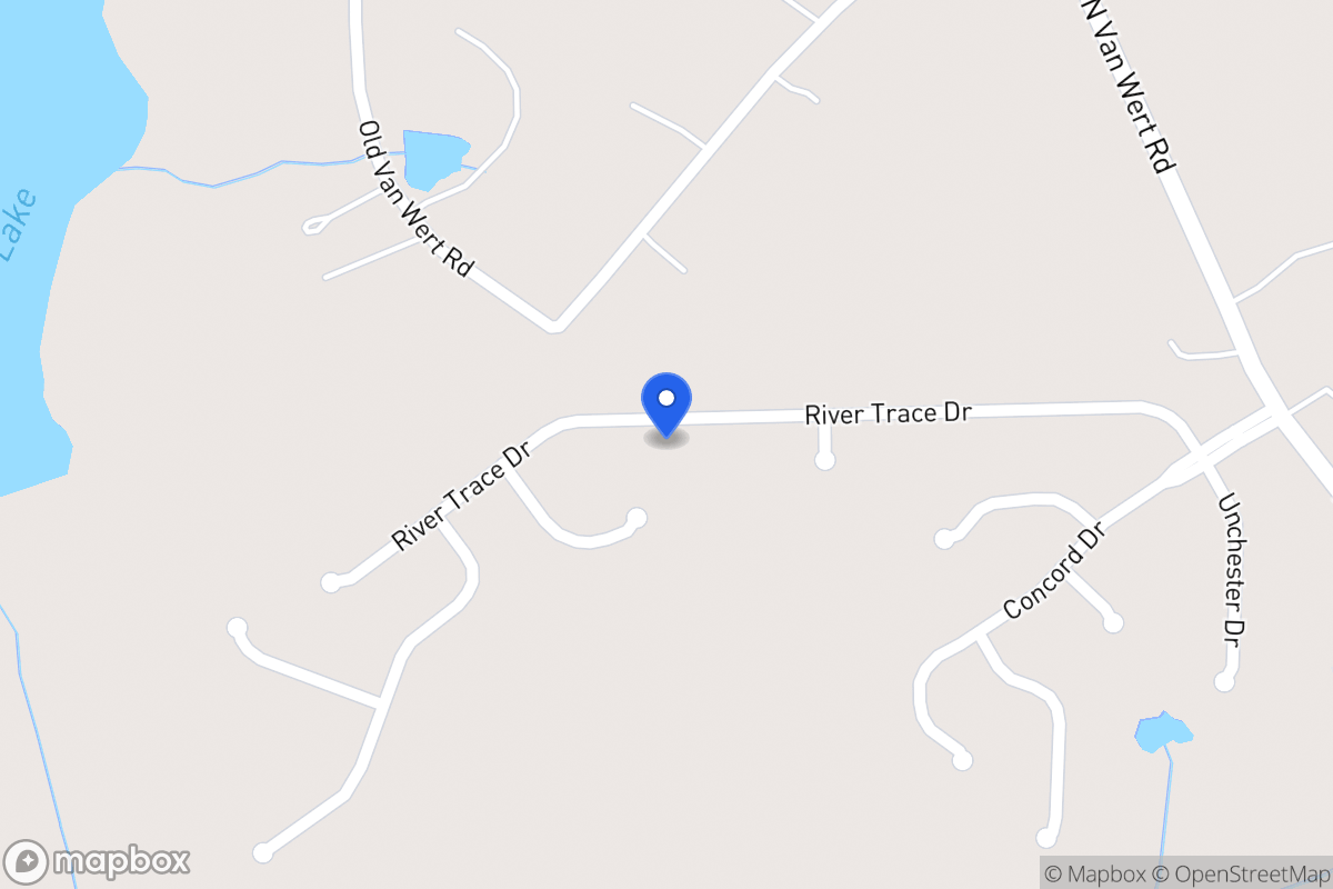 Map of 380 River Trace Dr
