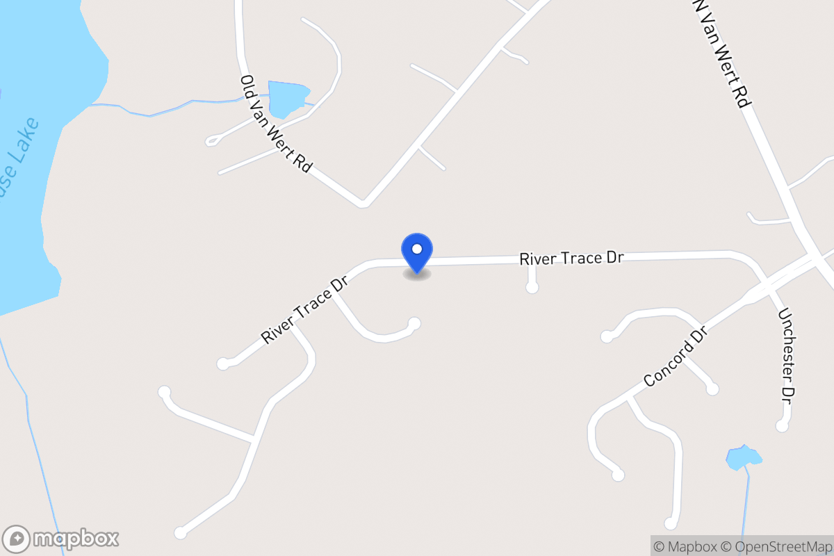 Map of 384 River Trace Dr