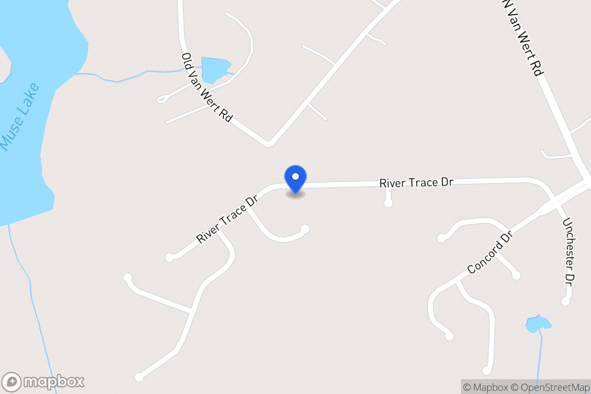 Map of 388 River Trace Dr