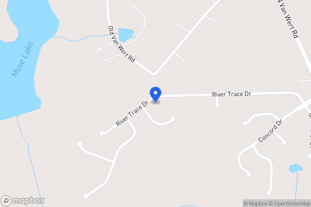 Map of 396 River Trace Dr