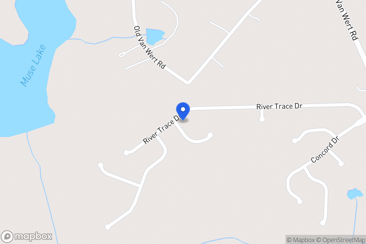 Map of 600 Meadows Ct