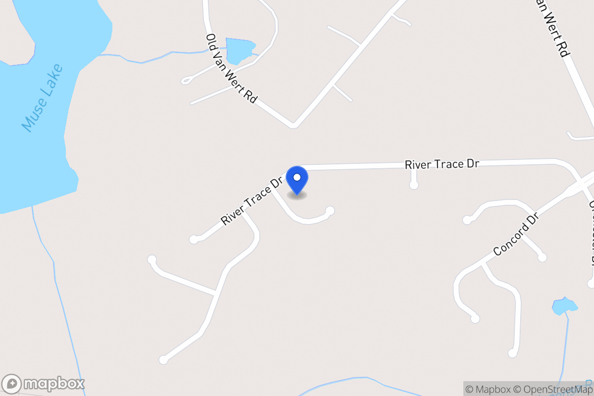 Map of 604 Meadows Ct
