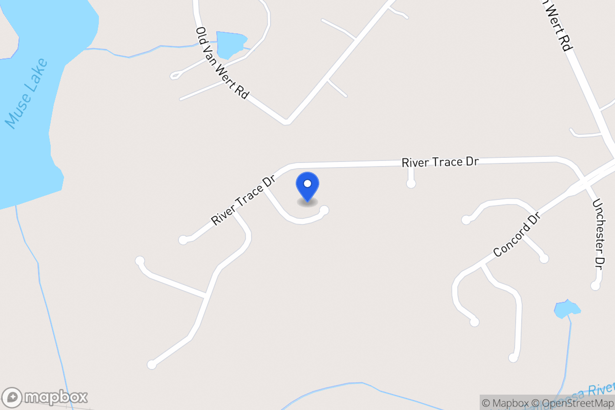 Map of 618 Meadows Ct