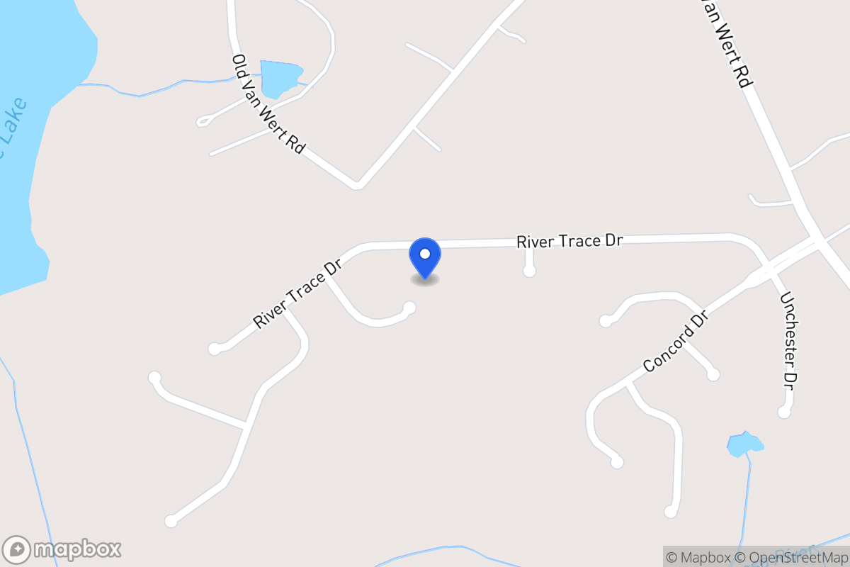 Map of 626 Meadows Ct