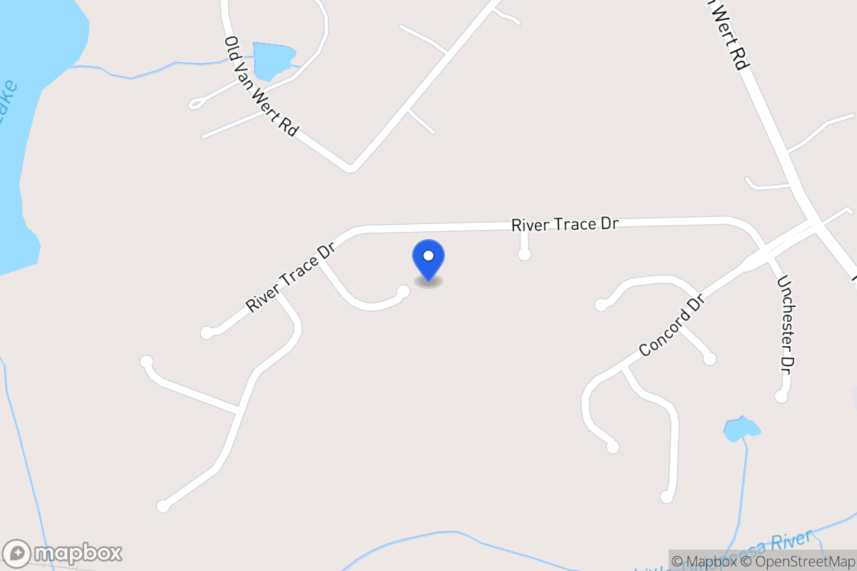 Map of 630 Meadows Ct