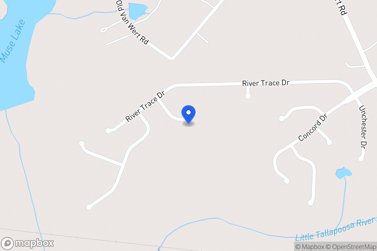 Map of 621 Meadows Ct