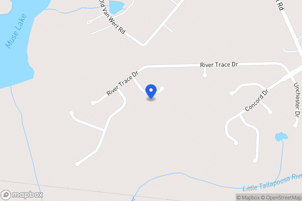 Map of 617 Meadows Ct