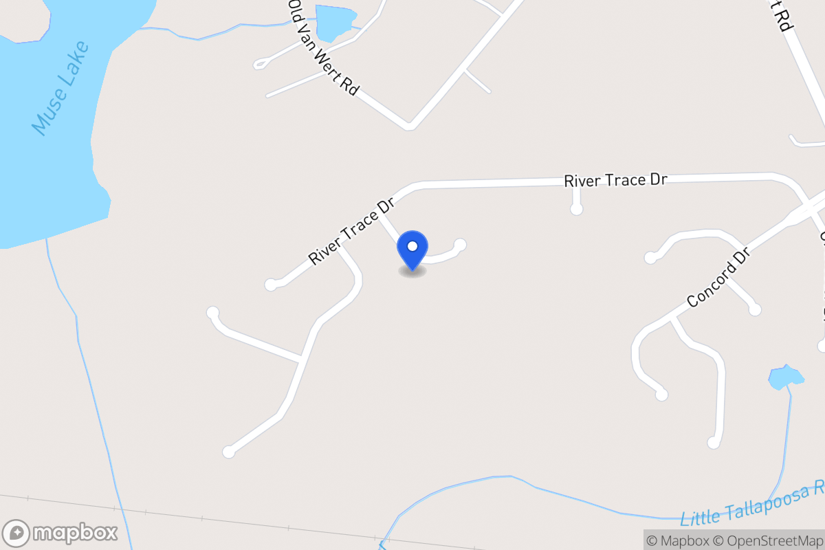 Map of 613 Meadows Ct