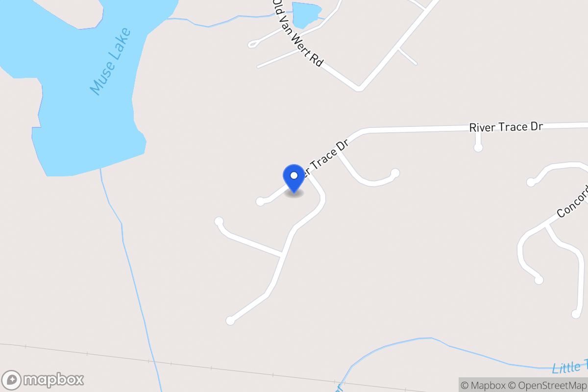 Map of 424 River Trace Dr
