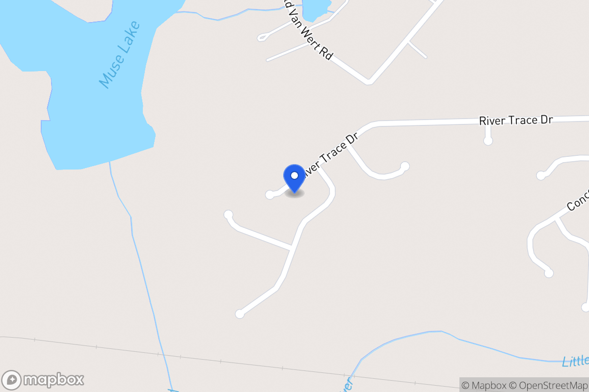 Map of 432 River Trace Dr