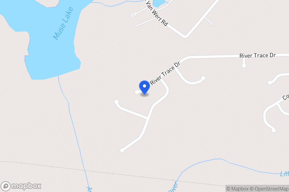 Map of 436 River Trace Dr