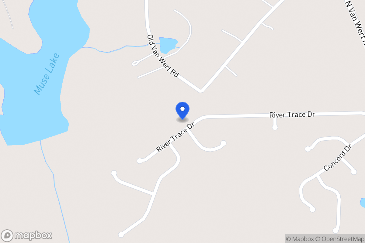 Map of 409 River Trace Dr