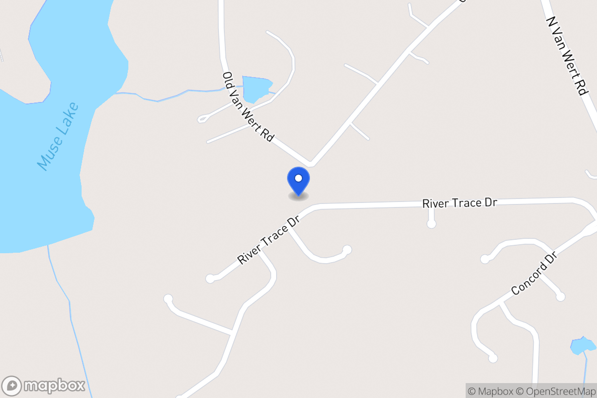 Map of 401 River Trace Dr