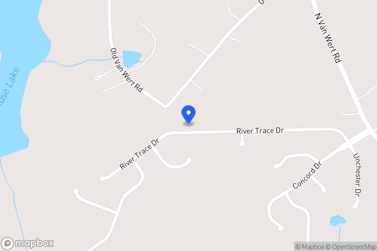 Map of 385 River Trace Dr