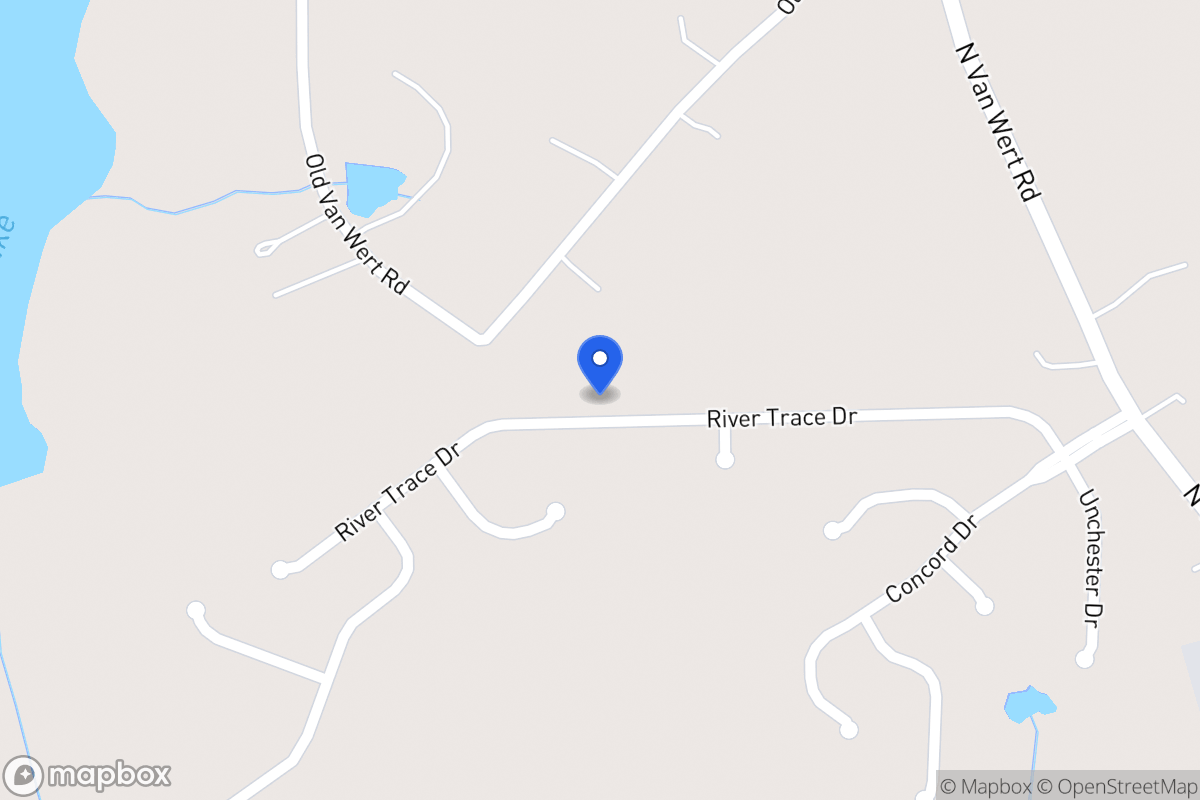 Map of 377 River Trace Dr