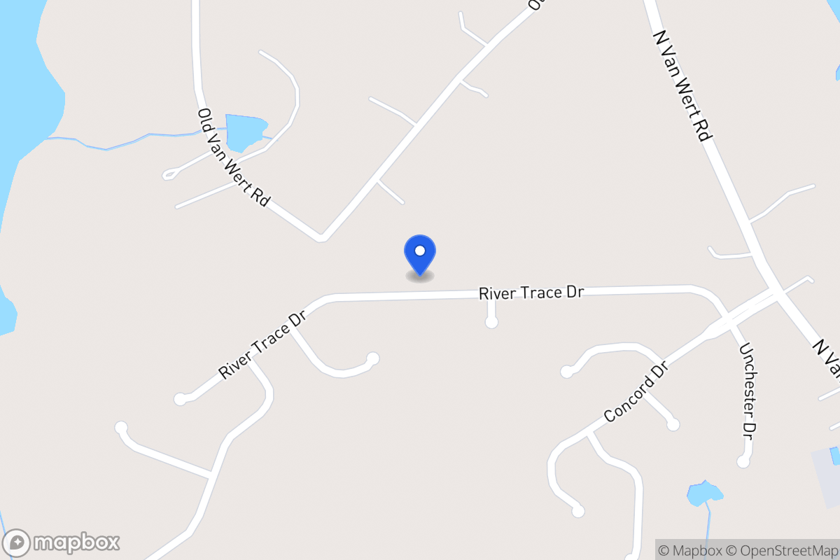 Map of 373 River Trace Dr