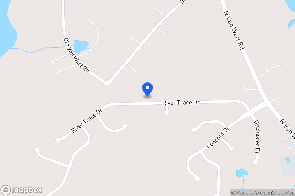 Map of 369 River Trace Dr