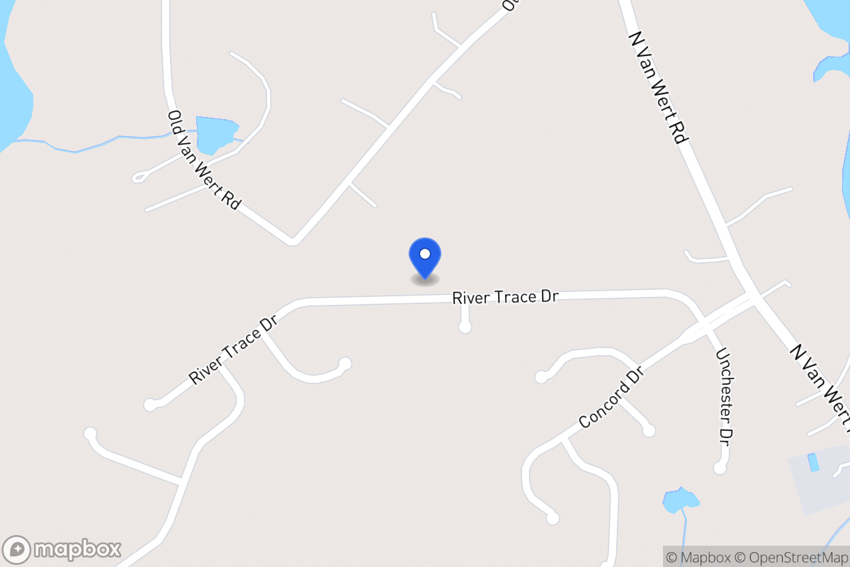Map of 365 River Trace Dr
