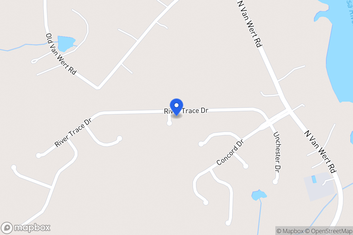 Map of 500 Ashford Ct